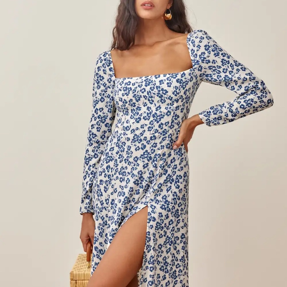 Reformation Sigmund Milanesa Dress